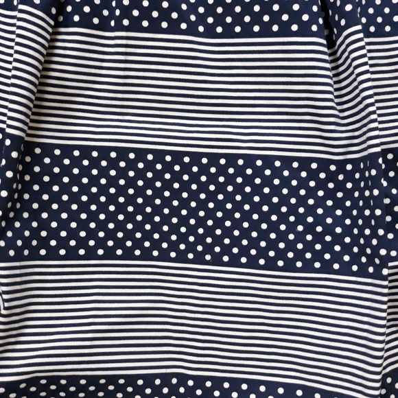 Boden Navy Striped Skirt size 8 - Picture 2 of 4